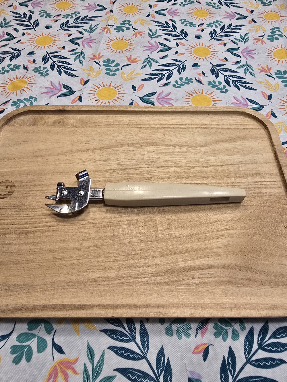 Vintage Androck Ivory Handle Can Opener